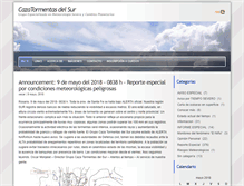 Tablet Screenshot of cazatormentasdelsur.com.ar